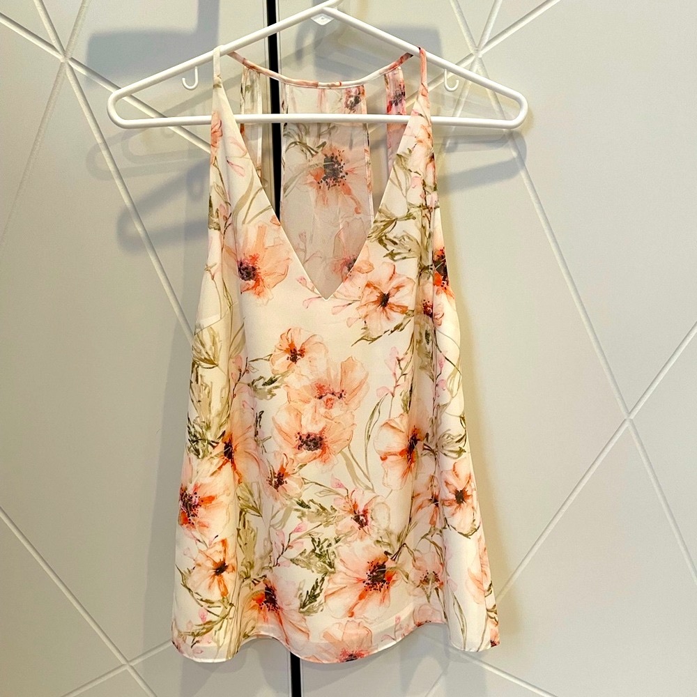 Stunning Haute Hippie flower top